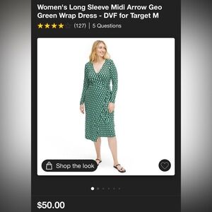 Diane von Furstenburg x Target wrap dress